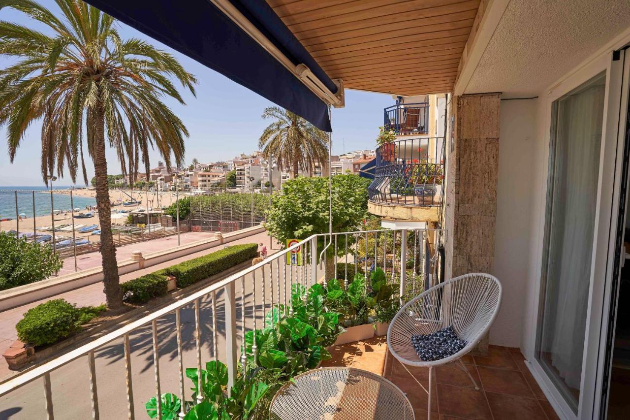 Apartament Apartamento Primera Linea De Mar Con Espectaculares Vistas Sant Pol De Mar Zewnętrze zdjęcie