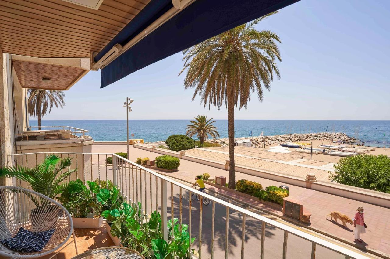 Apartament Apartamento Primera Linea De Mar Con Espectaculares Vistas Sant Pol De Mar Zewnętrze zdjęcie