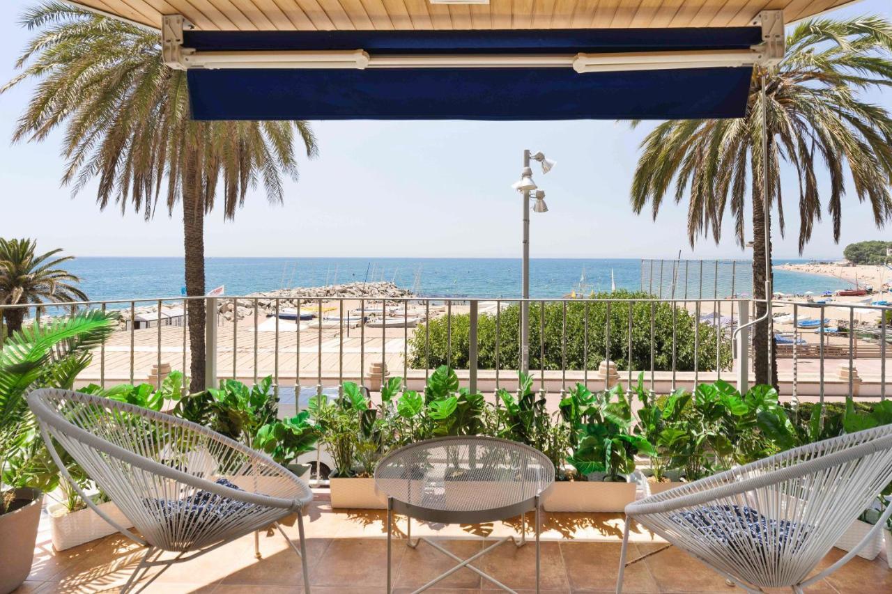 Apartament Apartamento Primera Linea De Mar Con Espectaculares Vistas Sant Pol De Mar Zewnętrze zdjęcie